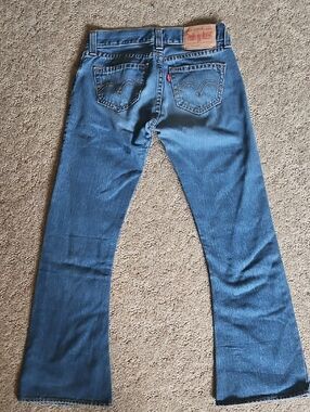 Levi's Women's Medium Blue Flare Jeans